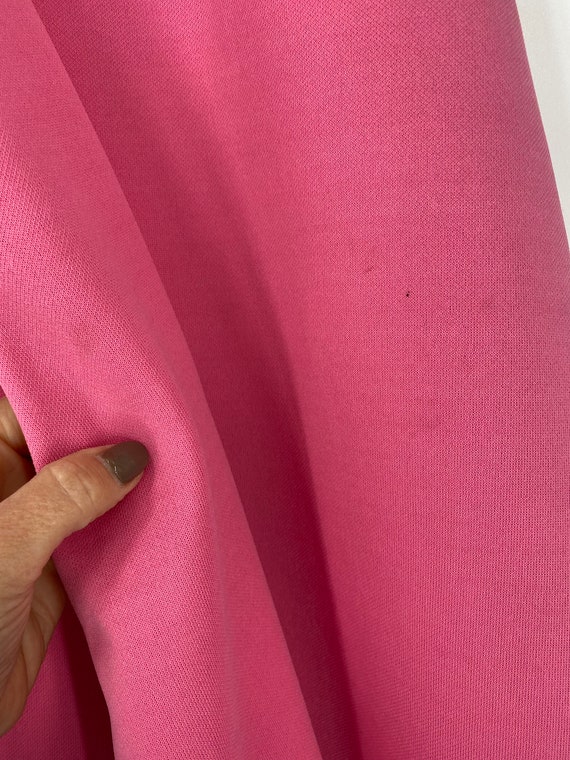 Vintage 70's Pink Dress With Decorative Waist \ S… - image 7
