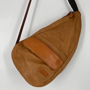 Vintage 90s LL Bean Leather Ameribag Shoulder Bag - Etsy display picture 3