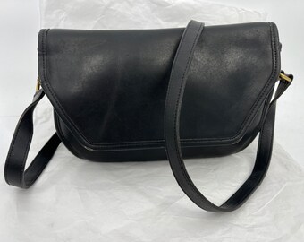 Vintage 90s Black Coach Vista Purse 9947 / View Description For Measurements And Condition Details / Made In USA