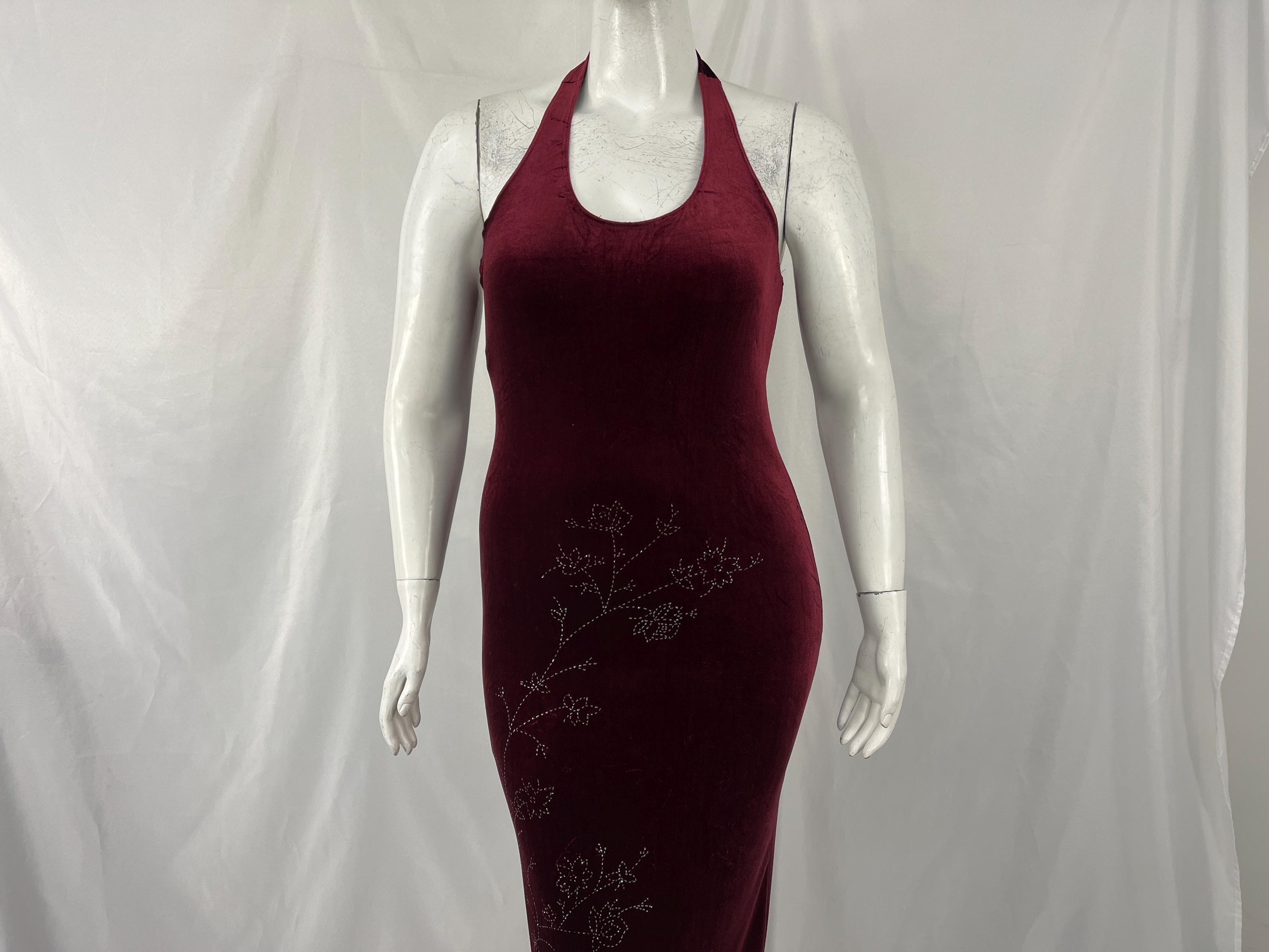 Vintage Floral Halter Dress - Etsy