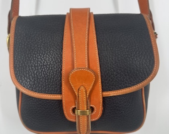 Dooney Bourke Signature Double Pocket Tote HP65C Chestnut Fabric