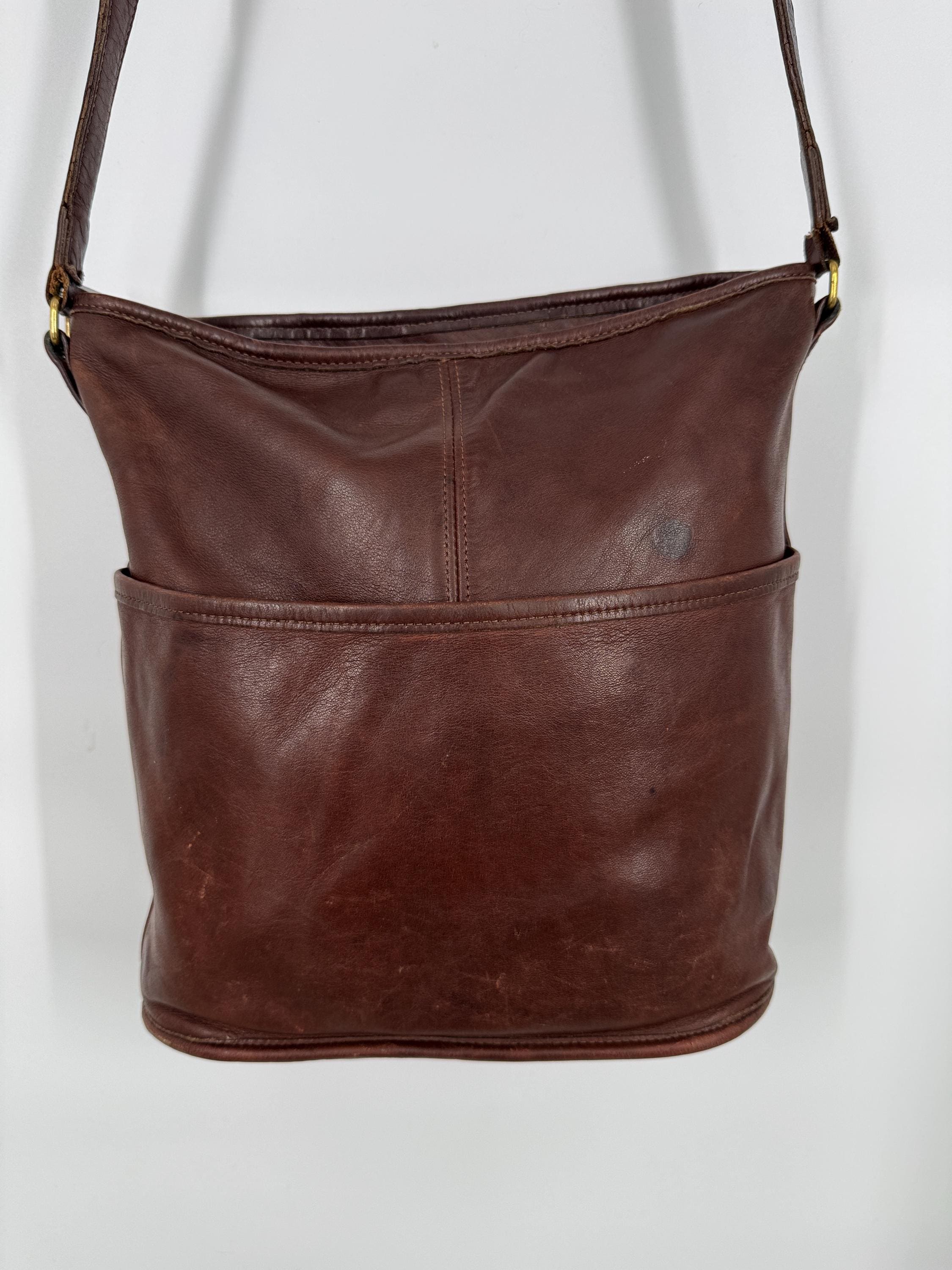 Vintage Coach Bucket Bag - Etsy