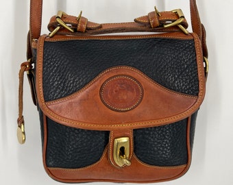 Vintage 90s Dooney And Bourke Crossbody All Weather Leather By