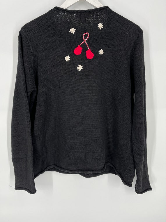 Vintage 90s Santa Inspired Sweater By Christopher… - image 7