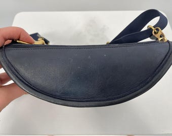 Vintage 1996 Coach Navy Olympic USA Team Fanny Pack / Made in USA