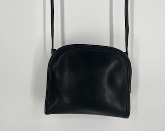 Vintage 90s Coach Navy Daypack Shoulder Bag #9960  Made in