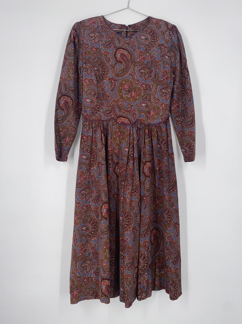 Herman Geist Paisley Dress Size Medium