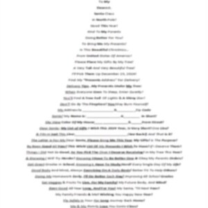 La mejor lista de deseos de Santa Claus, envía tu lista de deseos a Santa Claus hoy, una aventura memorable y mágica en la lista de deseos para recibir regalos. ¡Te encantará!
