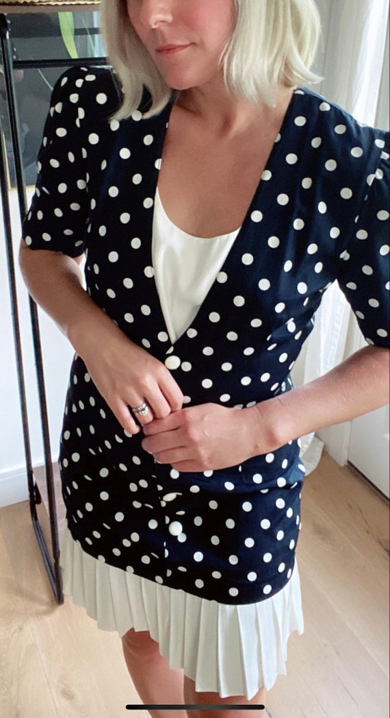 Vintage polka dot dress