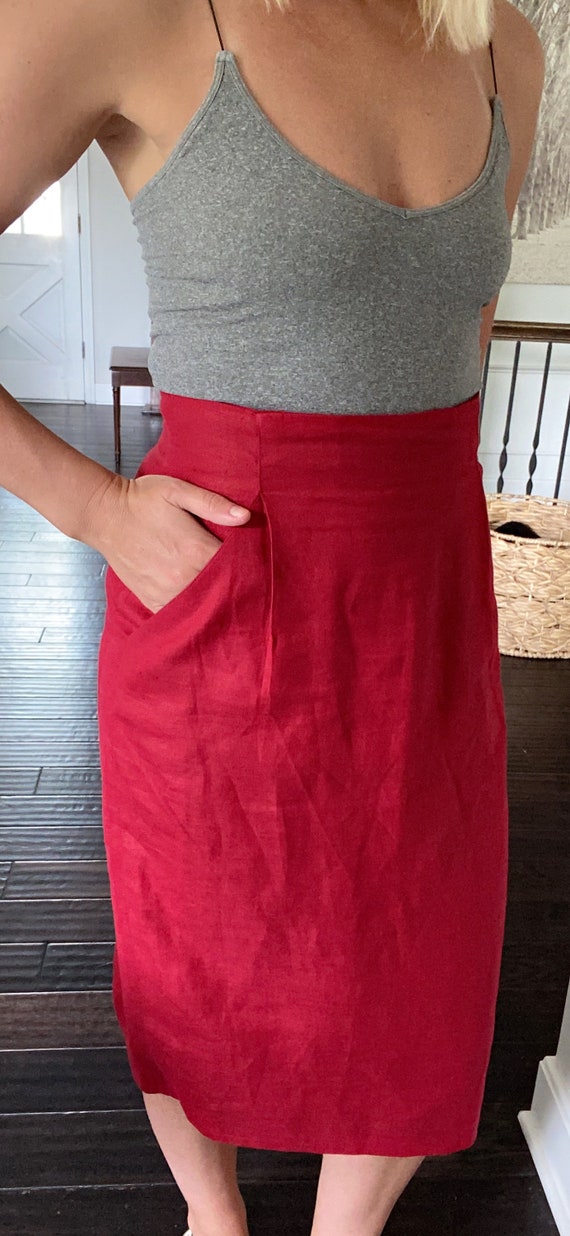 1959 high waisted pencil skirt
