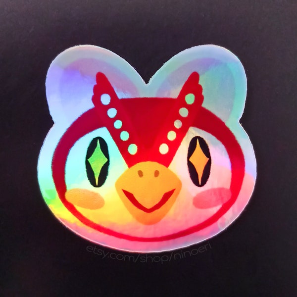 Celeste Holographic Sticker