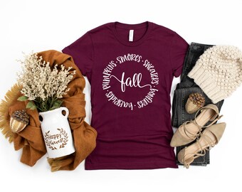 Fall Favorites - Christian Shirt- Christian Gift - Women's Tee