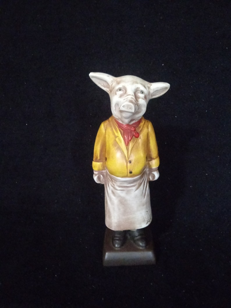 Sterling Brand Pig Chef Single Book End