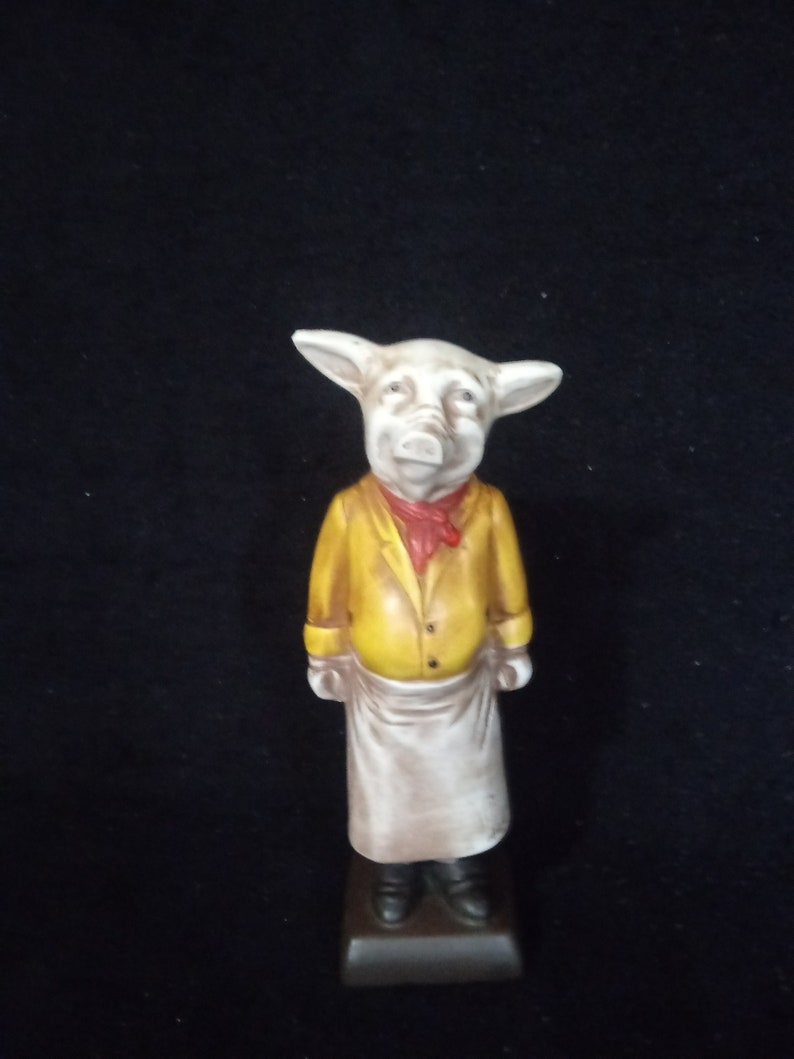 Sterling Brand Pig Chef Single Book End