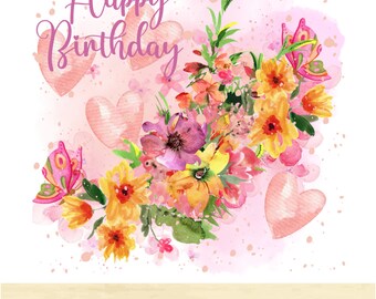 Blumen-Fotohintergrund 210x150 Cm – Bunt Für Geburtstag & Party