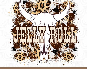 Jelly Roll PNG, Png occidental, Diseño de camisa occidental, Diseño digital, Archivo digital, Sublimación occidental.