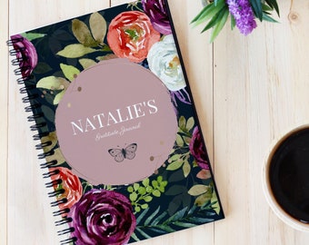 Personalized Gratitude Journal, Daily Mindfulness Gift Book