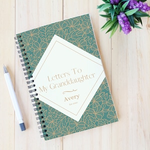 Letters To My Granddaughter, Personalized Gift For Grandchild, Gift For Grandma, Letters To My Grandson,