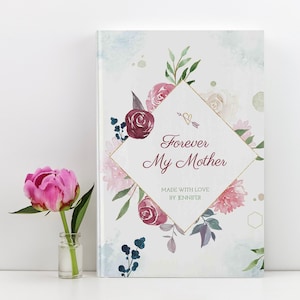 Gift For Mom, Personalized Book For Mom, Mother Daughter Gift, Mother&#39;s Day Gift, Birthday Gift For Mom, Keepsake Memory Book, Mum gift