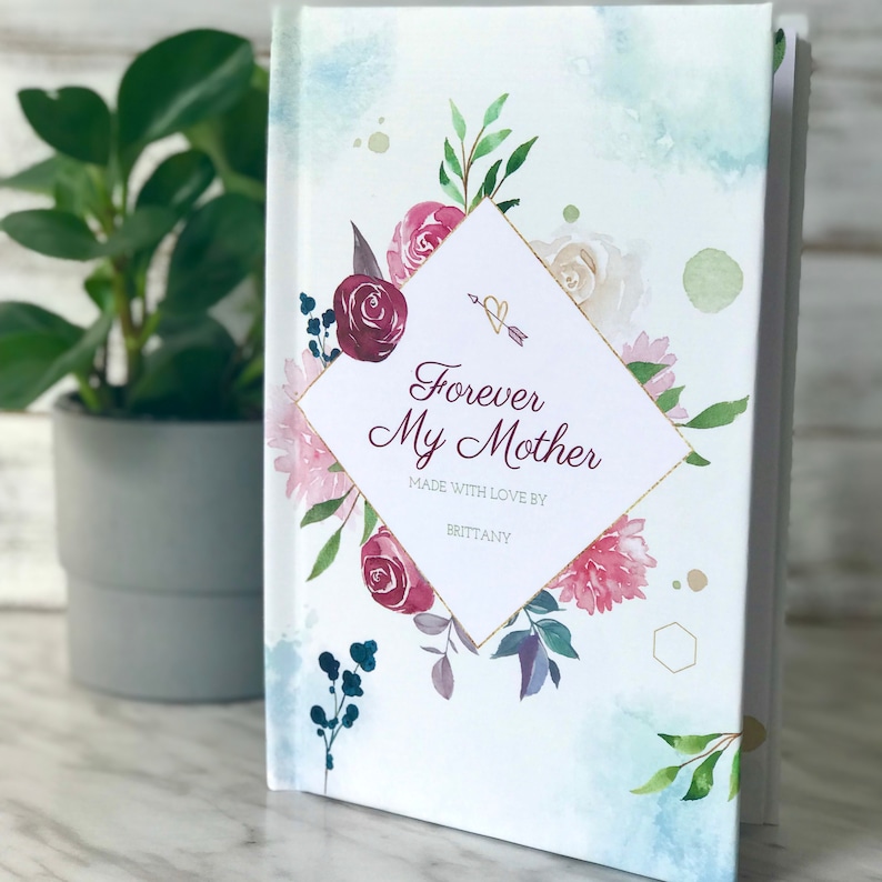 Personalized Book For Mom Memory Book For Mom Gift For Mom Etsy