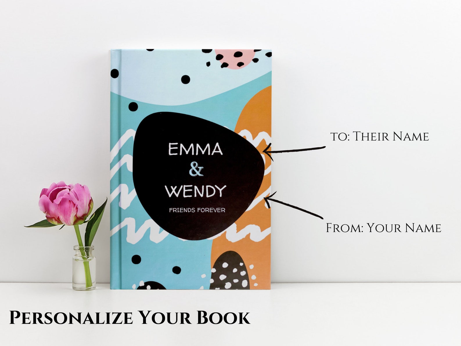 Personalized Best Friend Book Best Friend Gift Birthday Gift Etsy