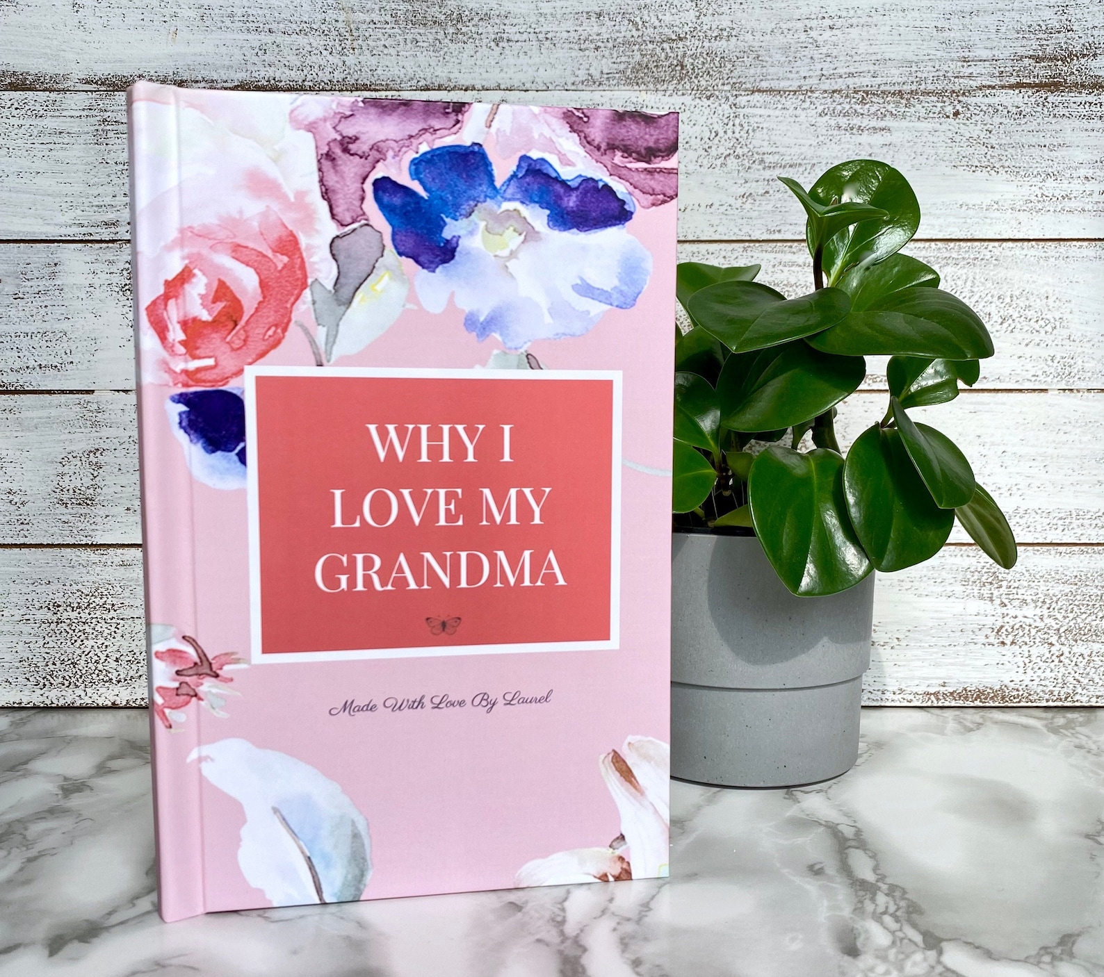 Why I Love Grandma Book Personalized Gift for Grandma From Etsy