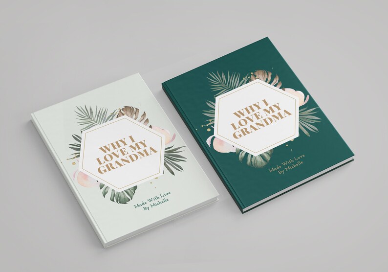 Custom Grandma Book Personalized Keepsake for Grandmother Etsy