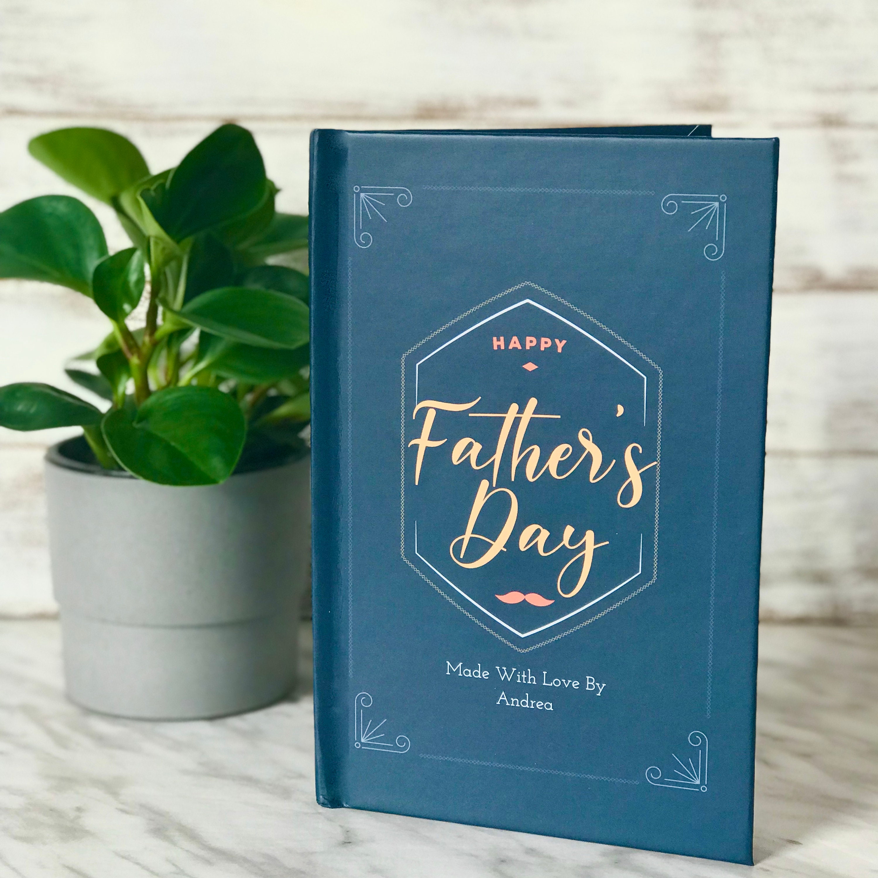 Personalized Book For Dad Birthday Gift For Dad Gift For Etsy