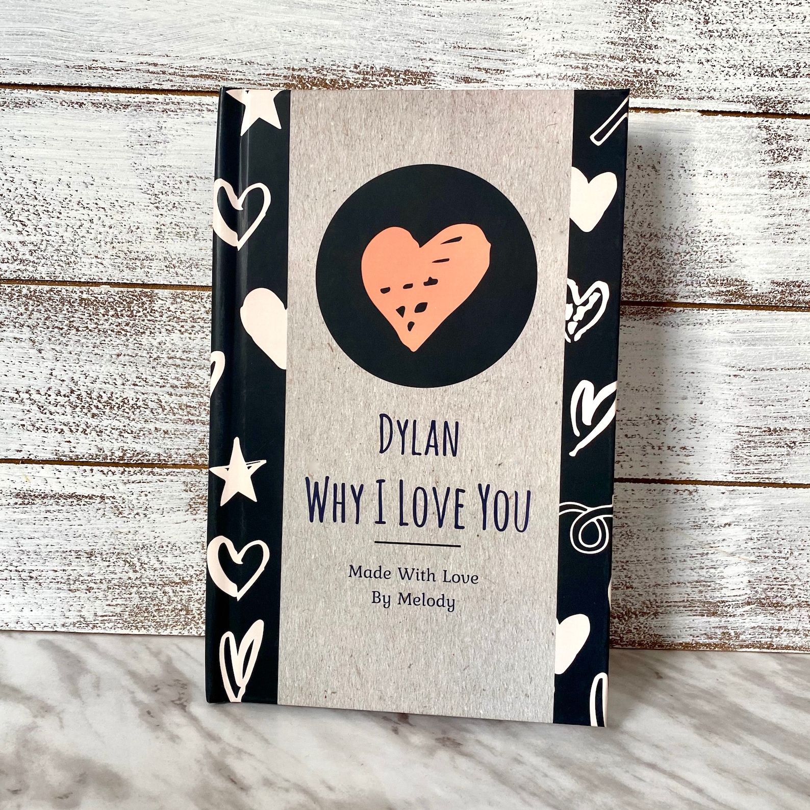 Personalized I Love You Book the Story of Us Personalized Etsy