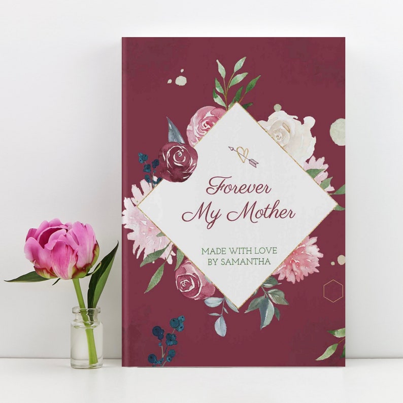 Personalized Book for Mom Memory Book for Mom Gift for Mom Etsy