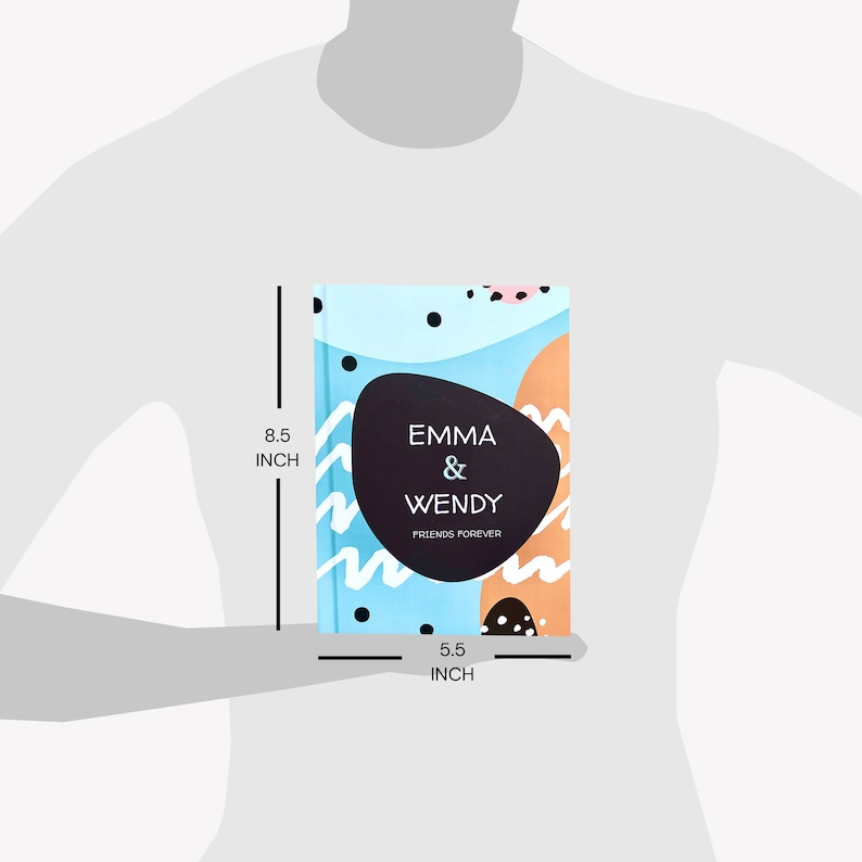 Personalized Best Friend Book Best Friend Gift Birthday Gift Etsy
