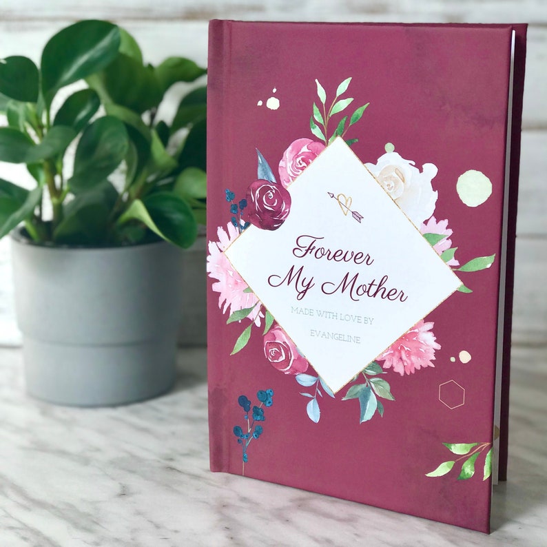 Personalized Book for Mom Memory Book for Mom Gift for Mom Etsy Ireland
