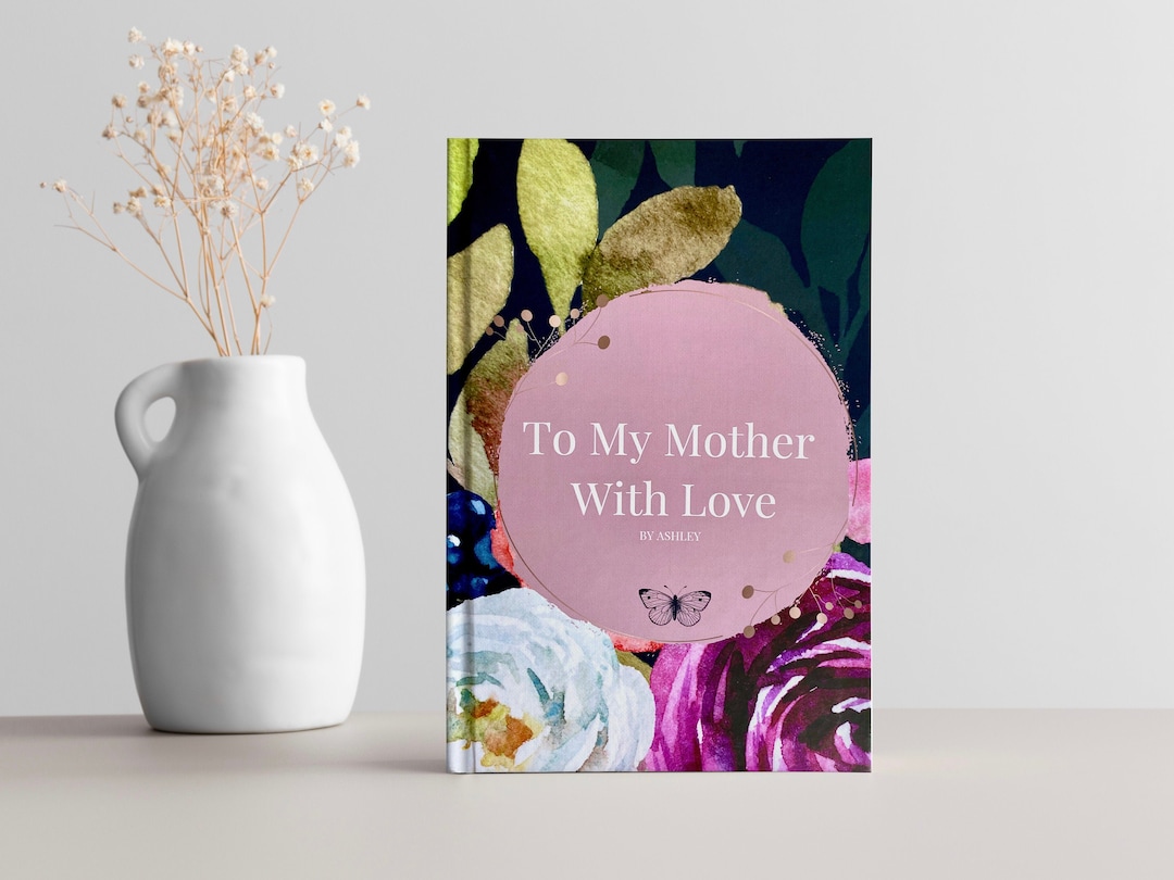 Personalized Book for Mom From Daughter, Birthday Gift for Mom, Gifts