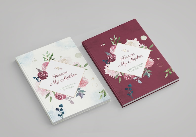 Personalized Book For Mom Memory Book For Mom Gift For Mom Etsy