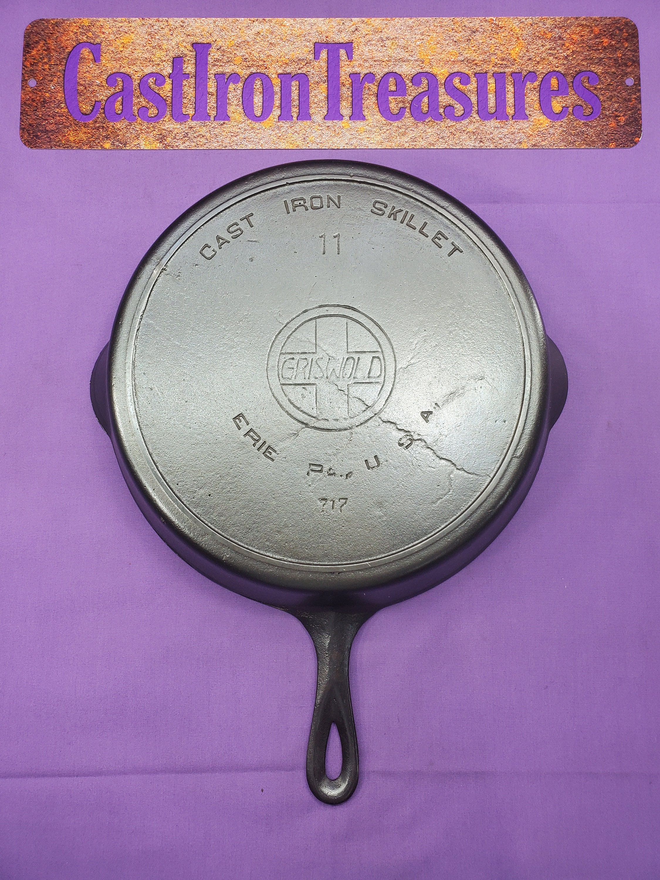 アンティーク グリスウォルド ワッフルアイロン ERIE PA No.909 アンティーク グリスウォルド ワッフルアイロン ERIE PA No.909