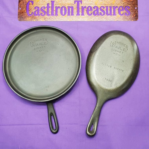 Antique Cast Iron Griddle Etsy