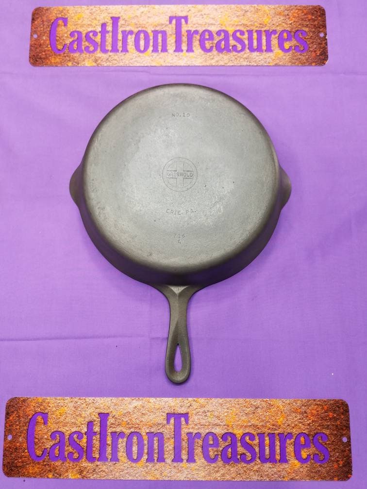 Erie No.10 Cast Iron Etsy