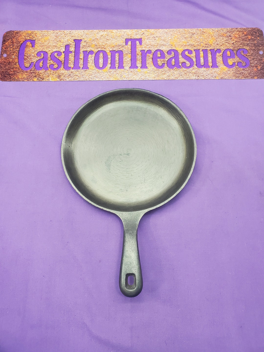 Excellent 42 Griswold Cast Iron Handled Snack Skillet Griddle 100