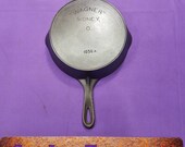 Early quot WAGNER quot Sidney 6 Cast Iron Skillet with Heat Ring Catalog Number Glass Smooth Clean Sits Flat Ready To Use Or Display Rare
