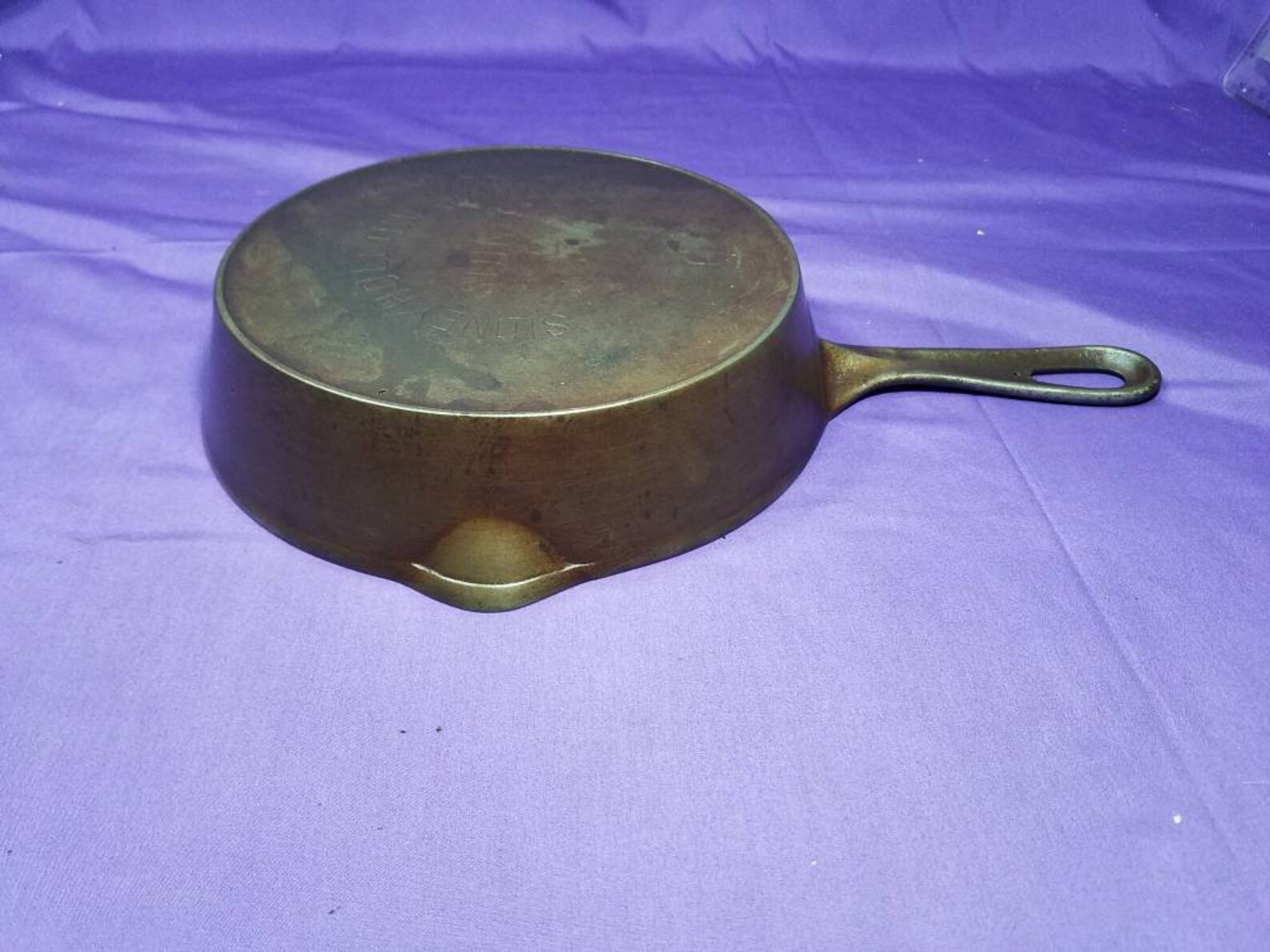 Rare 6 Sidney Hollow Ware Cast Iron Skillet with Heat Ring Etsy