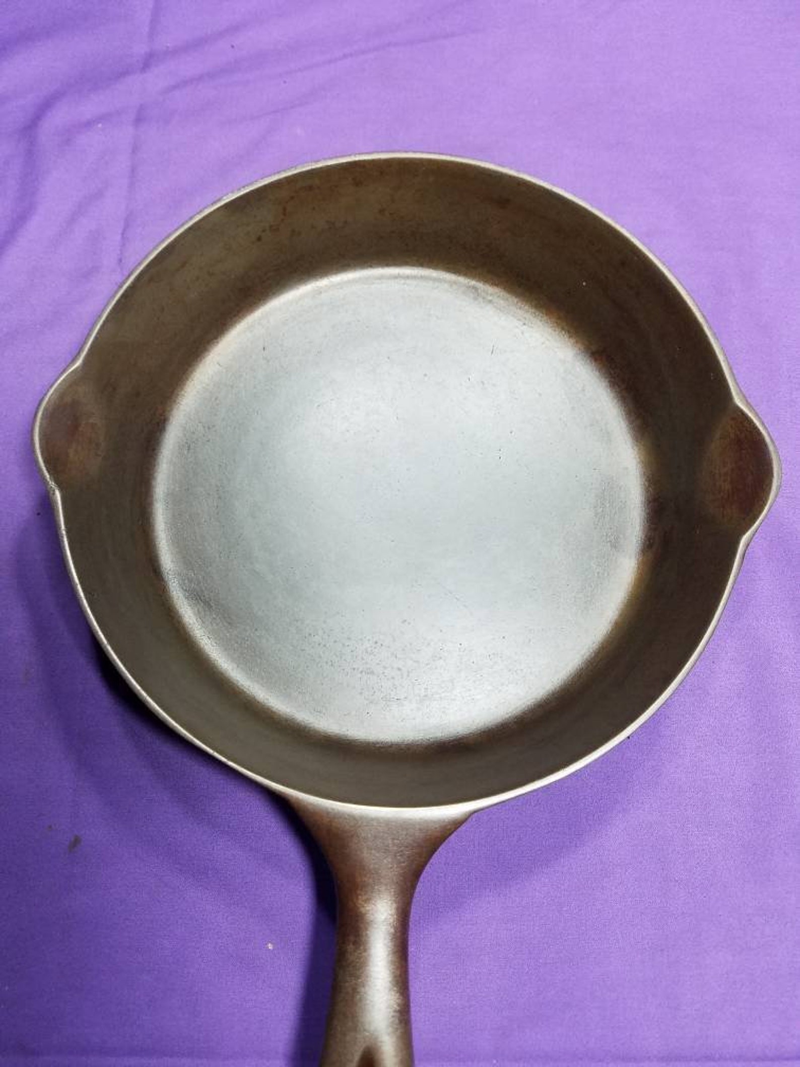 Rare 6 Sidney Hollow Ware Cast Iron Skillet with Heat Ring Etsy