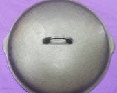 Beautiful 12 Griswold Cast Iron Skillet Cover Block Logo ERIE PA USA Clean Smooth Ready to Use Or Display Looks Unused