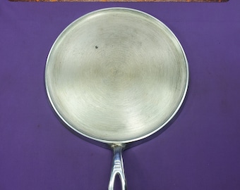 Rare Griswold #9 Cast Iron Handled Griddle Sits Dead Flat Glass Smooth Plated 100% Original Milling Marks #609 Ready to Use Or Display