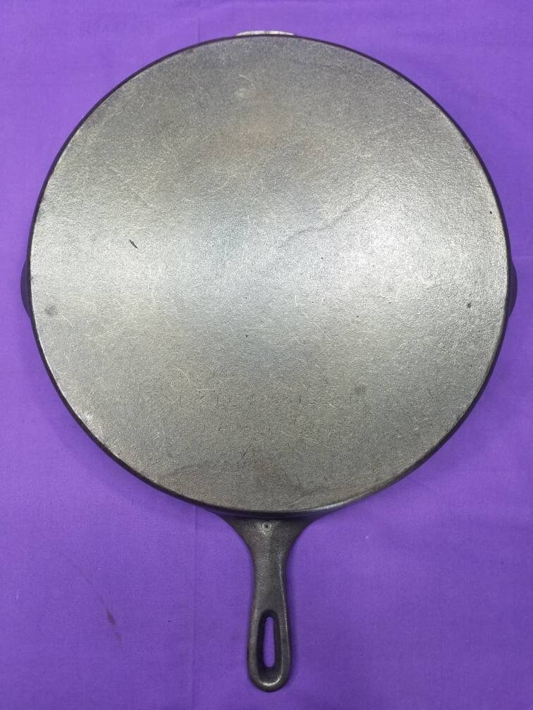 Rare Near Mint 12 Wagner Milled Bottom Cast Iron Skillet 13 Inch 100%  Original Milling Marks Glass Smooth Ready to Use -  Israel