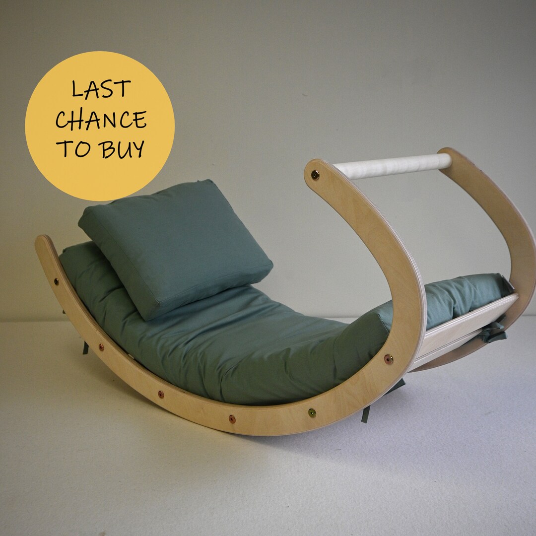 Moveable Rocking Desk Toy Set of Rocking Toy With Cushion | Polyester Padding, Cotton Cover ...