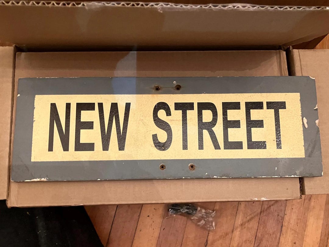 Nantucket Street Sign - Etsy