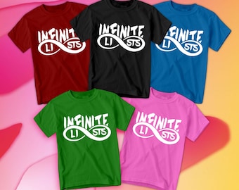 Infinite Army Kids Hoodie Youth Infinite Lists T Shirt Youtuber Merch Gamer Top