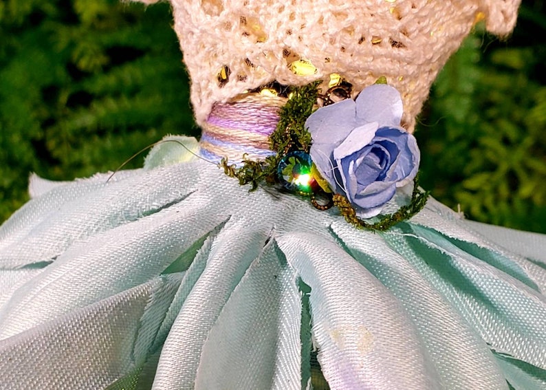 Lighted mini fairy dress