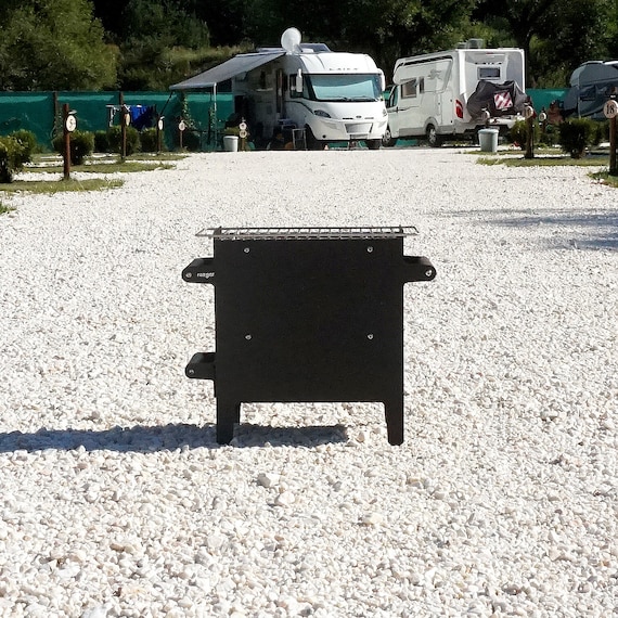 BBQ Charcoal grill gifts bbq outdoor fire pit barbecue grill portable | Fire pit grill Camper grill RV Camping gear BBQ grill Grilling gifts