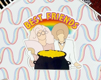 UNHhhh "Best Friends" Sticker